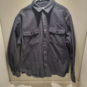 Goodfellow & Co Charcoal Herringbone Shirt